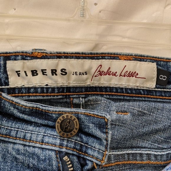 Flared Denim Stretch Jeans size 8 - Picture 6 of 8